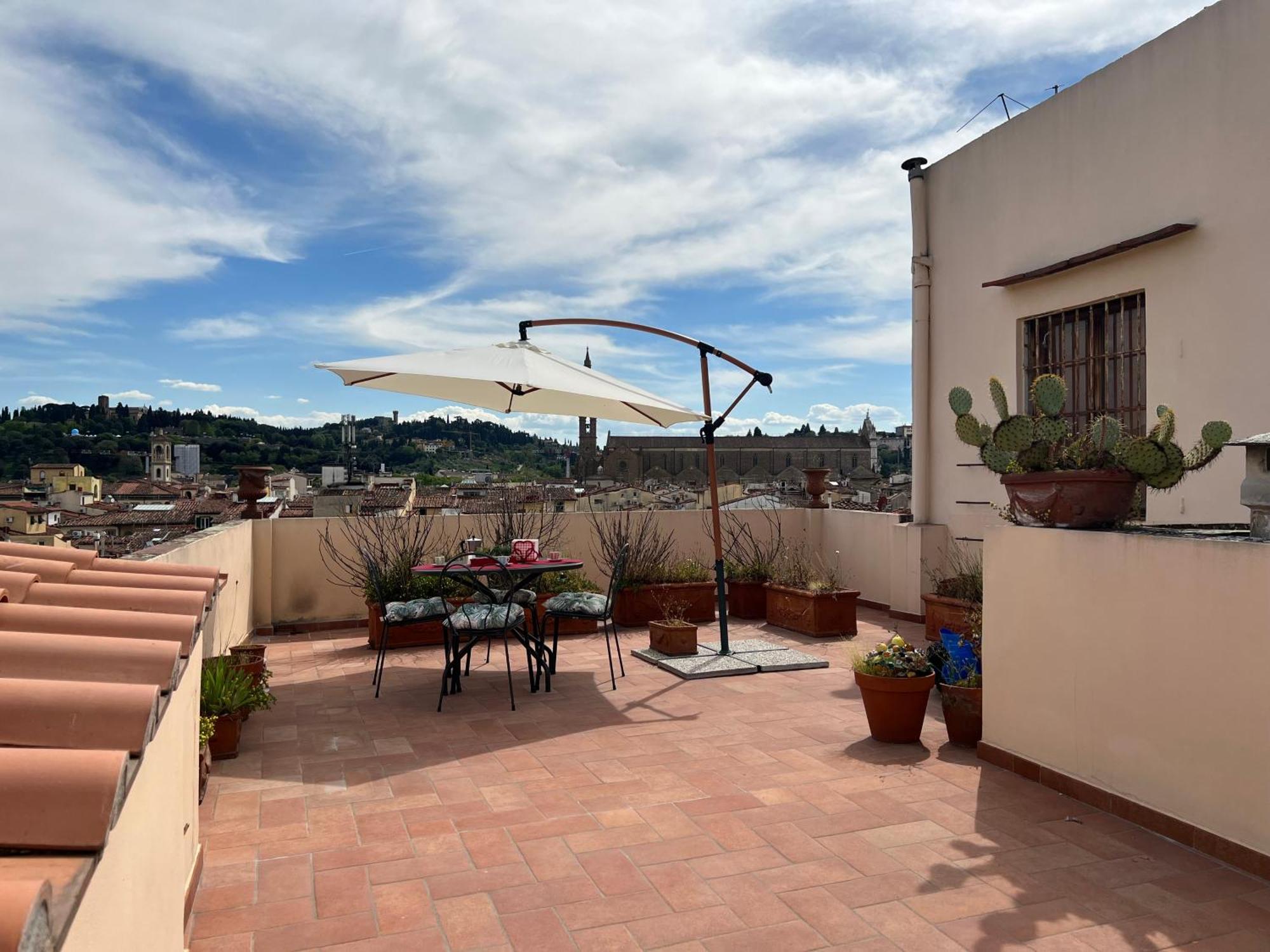 Bianca'S Home-Breathtaking Terrace 360° View Of Florence Exterior photo